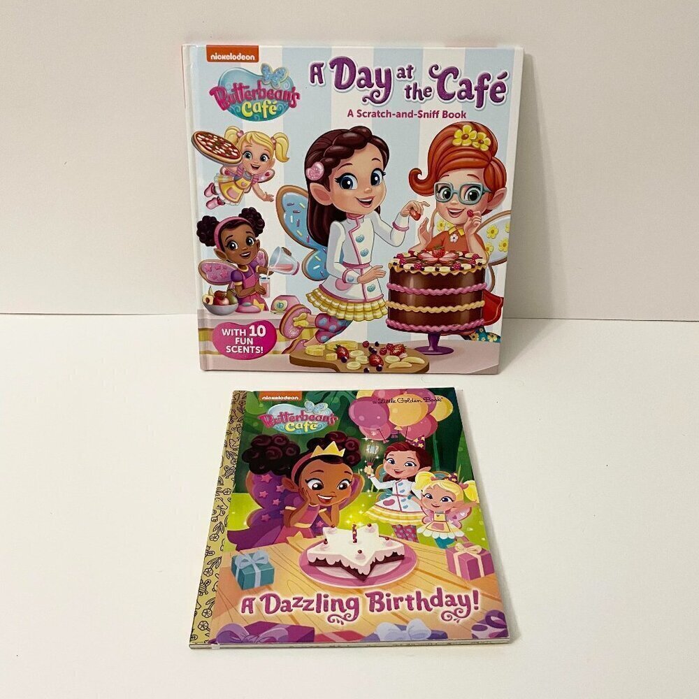 Butterbeans Cafe A Day at the Cafe Scratch and Sniff Book and Dazzling Birthday